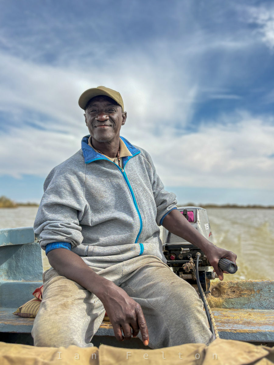 Our boat driver