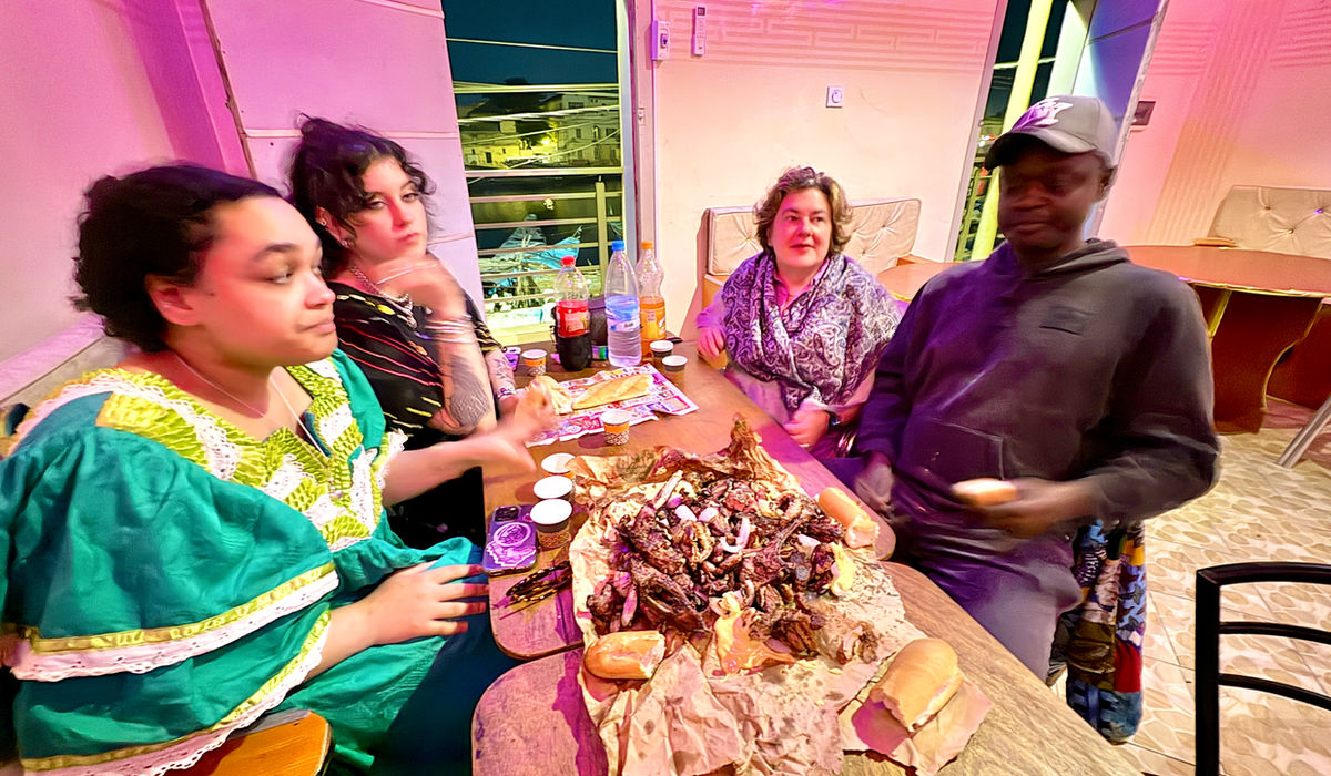 3 kilos of meat and the dinner party