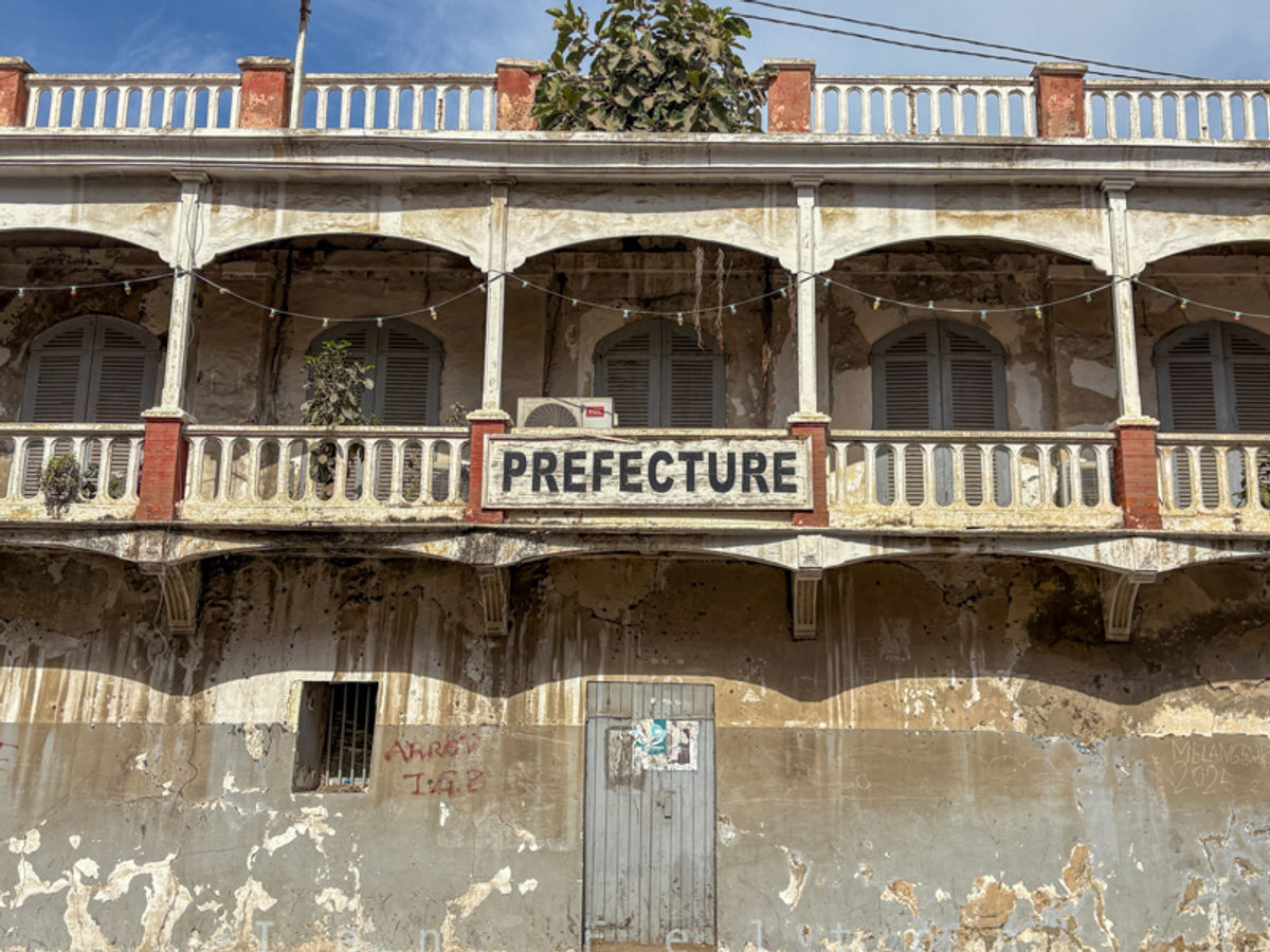 A typical building in Saint-Louis