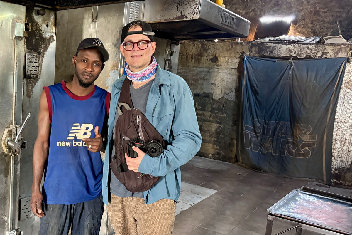 A guy I met in his shop