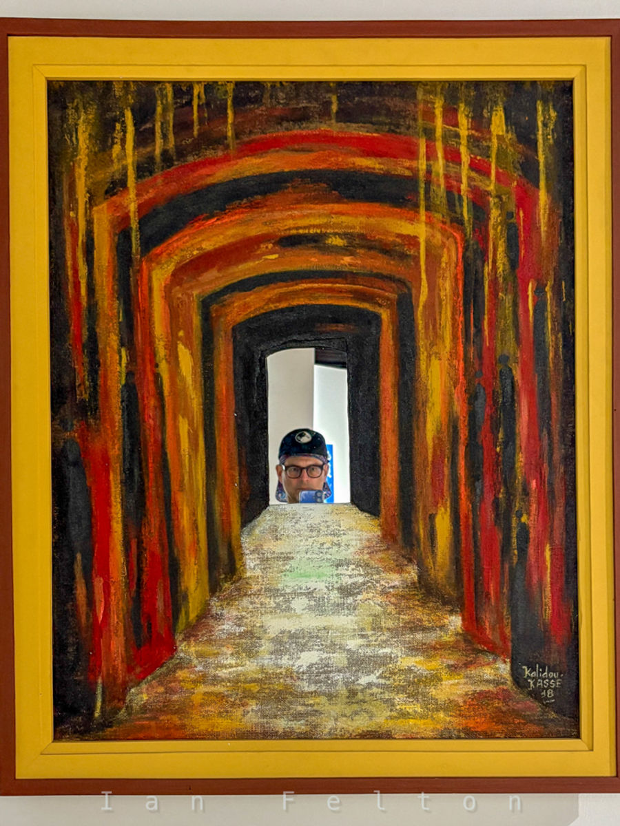 Seeing yourself as a slave being led through the Door of No Return
